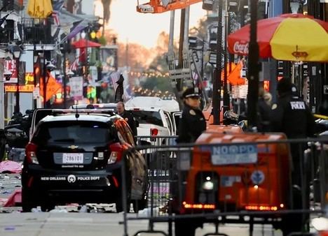 Año Nuevo: atentado en la calle Bourbon, New Orleans. (Foto: https://www.foxnews.com/)