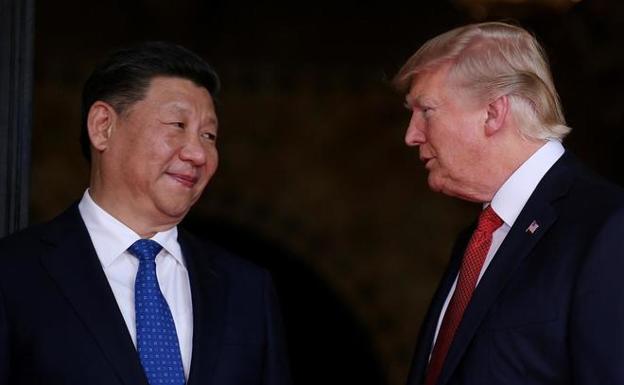 Los presidentes de China y Estados Unidos, Xi Jinping y Donald Trump. / REUTERS