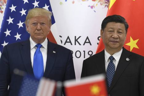 Los presidentes de EE.UU. y China, Donals Trump y Xi Jinping.