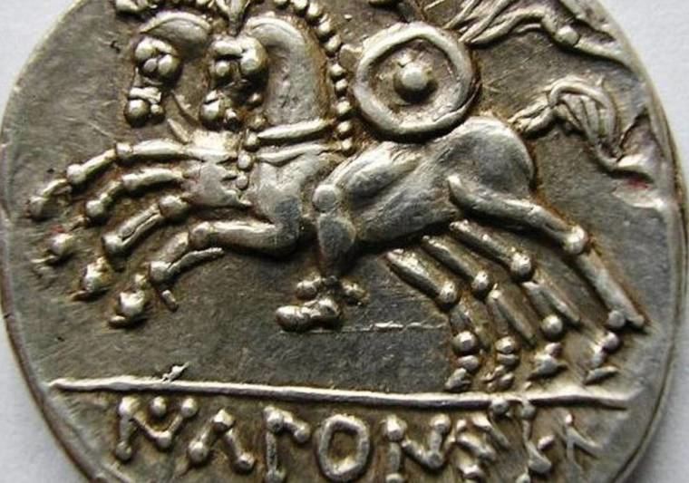Moneda olcade del siglo II a.C. Foto: wikimoneda.com