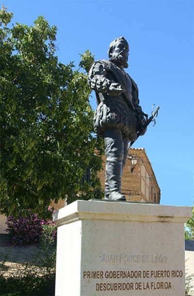 Juan Ponce de León en Santervás de Campos (Valladolid)