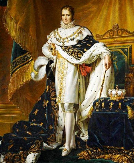 José Bonaparte, Rey de España por la gracia de su hermano Napoleón, por François Gérard (c. 1808).