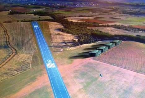 El nuevo aerodromo de Astorga