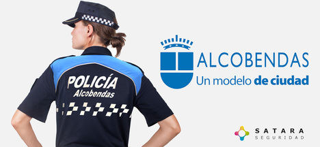 Imagen corporativa de la Policía Local de Alcobendas, la mejor pagada de España. (Foto: www.sataraseguridad.com)