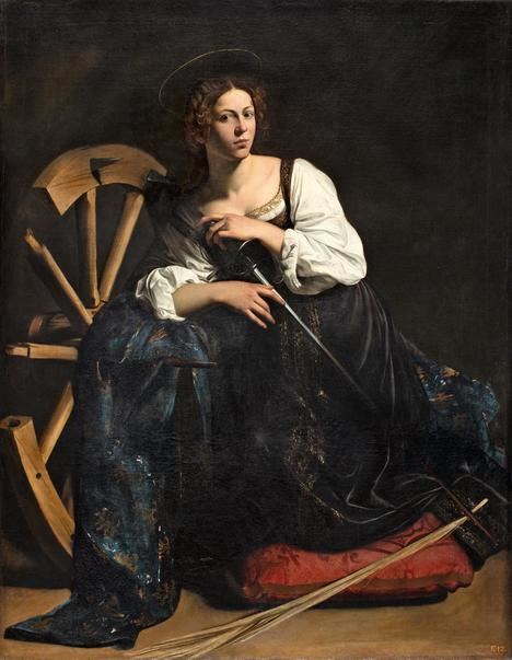 (Foto: 'Santa Catalina de Alejandría', Caravaggio (Michelangelo Merisi). © Museo Nacional Thyssen-Bornemisza, Madrid).