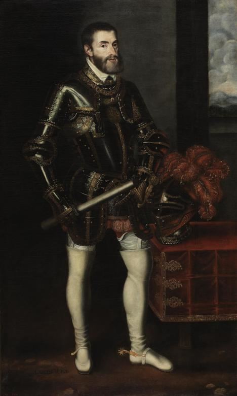 Carlos V con armadura. Anónimo. (© Museo Nacional del Prado, Madrid).