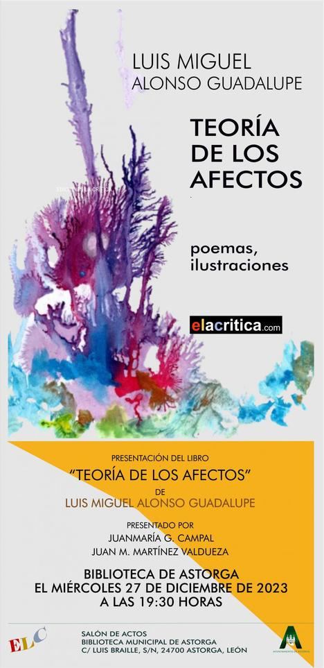 'Teoría de los afectos', de Luis Miguel Alonso Guadalupe