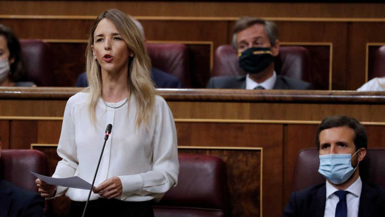 Cayetana Álvarez de Toledo, exportavoz del Partido Popular en el Congreso de los Diputados. (Foto: RTVE)