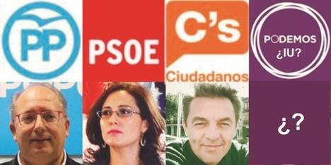 Tres candidatos casi seguros y la incógnita del pacto Podemos-Izquierda Unida