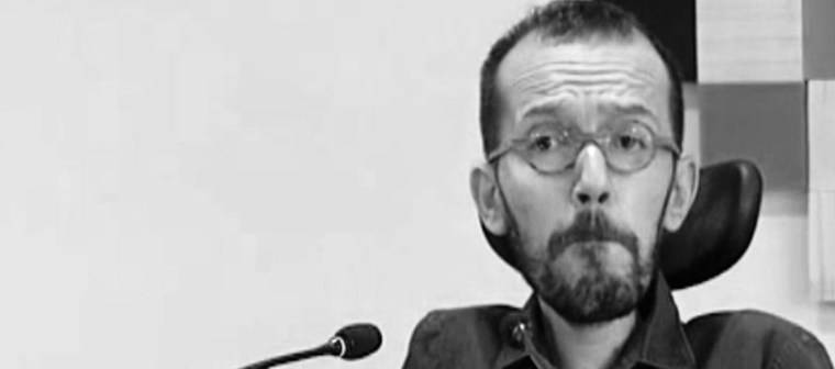 Pablo Echenique, ilustre científico argentino-español, antiguo militante de Ciudadanos (C's) devenido a secretario de Organización de Podemos, en estado de 'shock'