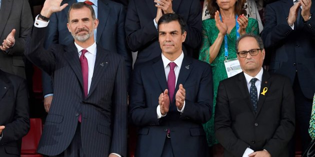 S.M. el Rey de España en la inauguración de los Juegos del Mediterráneo 2018