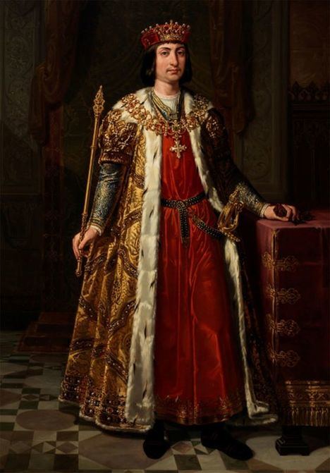 'Fernando II de Aragón'. Bernardino Montañer Pérez (h. 1848). Museo del Prado, Madrid.