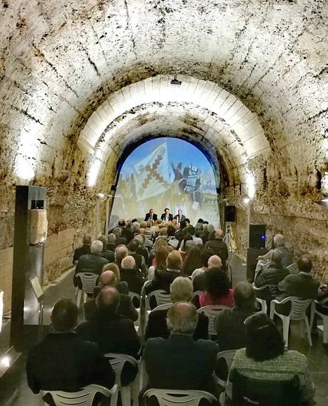 Lleno en la Sala Ergástula del Museo Romano de Astorga