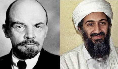 Lenin y Osama bin Laden.