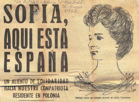 Sofía Casanova (La Coruña, 1862 - Poznan 1958)