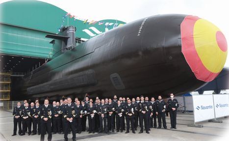 El submarino español S-80, fabricado por Navantia. (Foto: https://www.defensa.com/).