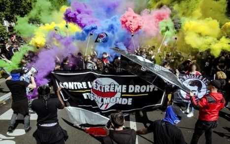 Manifestación antifascista en París. (Foto de archivo: https://www.lamarea.com/MAXWELL AURELIEN JAMES).