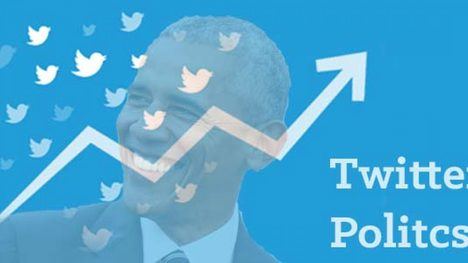 Barack Obama en Twitter desde 2008. (Ilustración https://www.tweetbinder.com/blog)