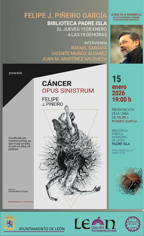 'Cáncer. Opus sinistrum', de Felipe. J. Piñeiro