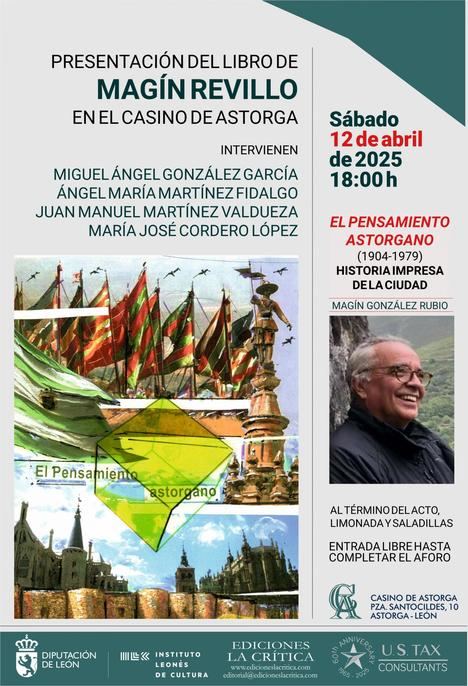 'El Pensamiento Astorgano' (1904-1979). Historia impresa de la Ciudad, de Magín Revillo