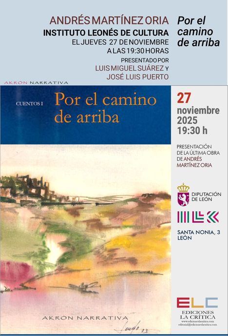 'Por el camino de arriba', de Andrés Martínez Oria