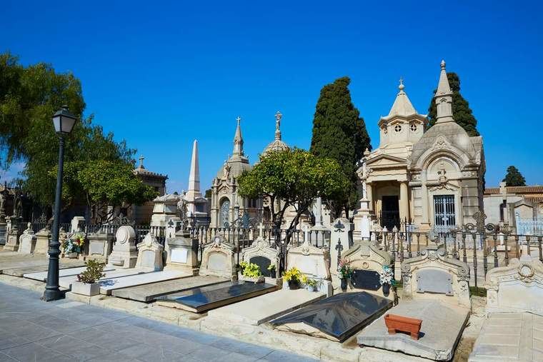 Un cementerio español (el de la ciudad de Valencia). (Foto: https://viajes.nationalgeographic.com.es).