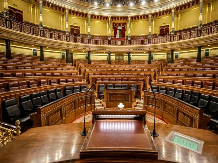El Congreso de los Diputados.