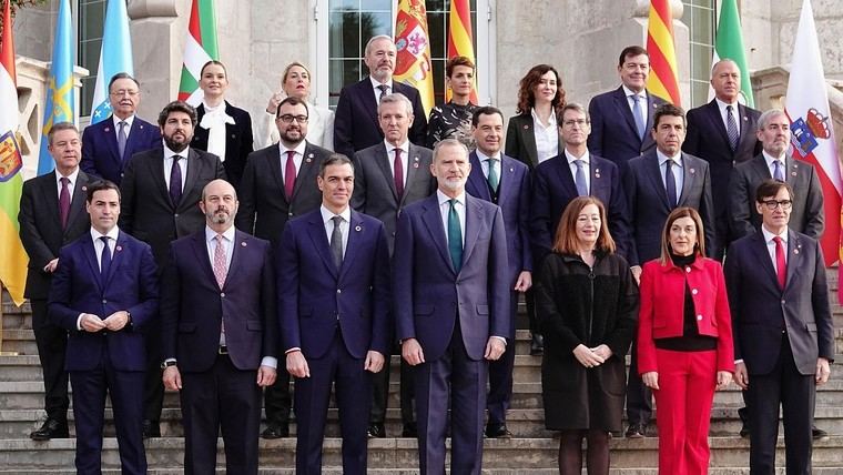 'Cumbre' de presidentes españoles. (Foto: https://www.rtve.es/noticias/20241212/).