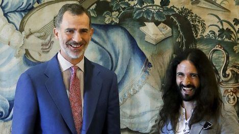 El Rey de España y el presidente del parlamento balear. (Foto: EFE) 