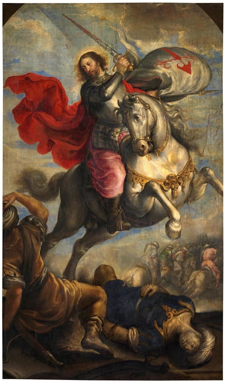 'El Apóstol Santiago a caballo', de Francisco Camilo (1649). Museo Nacional del Prado. Madrid, España. Procedente de la Cartuja de Santa María de El Paular.
