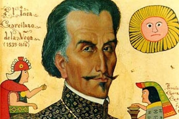 Garcilaso de la Vega, 1539-1616. (Ilustración: https://www.asale.org/la-asociacion/conmemoraciones/inca-garcilaso).