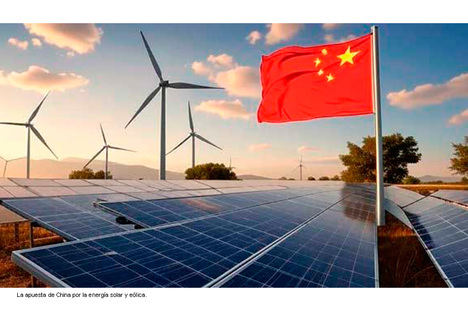 'En 2035 las instalaciones eólicas y solares chinas alcanzarán el 42% del total mundial'. (Xi Jinping). (Foto: https://petroquimex.com/)