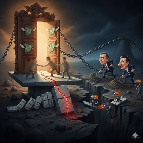 (Ilustración: La Crítica / IA Gemini)