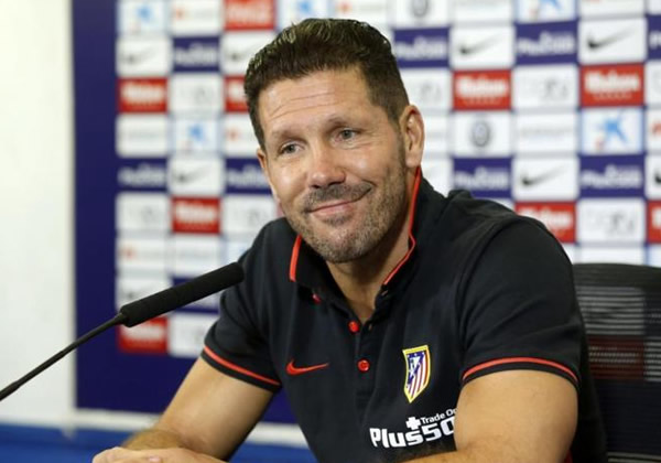 Simeone: 'A un partido no hay presupuestos'