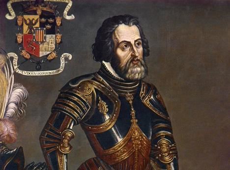 Hernán Cortés. Foto: www.mexicoescultura.com