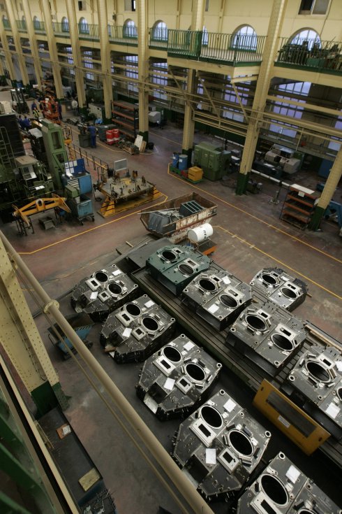 Fábrica de armas en Trubia. (Foto: El Comercio).