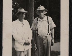 Kurt Goedel y Albert Einstein en 1950 (Wienbibliothek im Rathaus, Dominio Público).