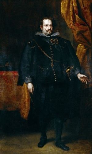 Don Diego Mexía Felípez de Guzmán, marqués de Leganés. (Van Dyck - Colección Santander)