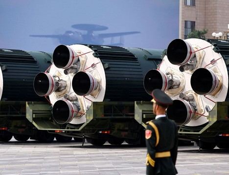 Misiles nucleares DF-5C en Pekín. (Foto: https://www.elconfidencial.com/ REUTERS Tingshu Wang).