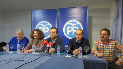 Manuel Cobo durante su visita a Ponferrada el pasado día 3 de diciembre. Foto: LNC