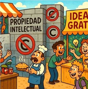Las leyes de “propiedad” intelectual violan al mercado (libre)