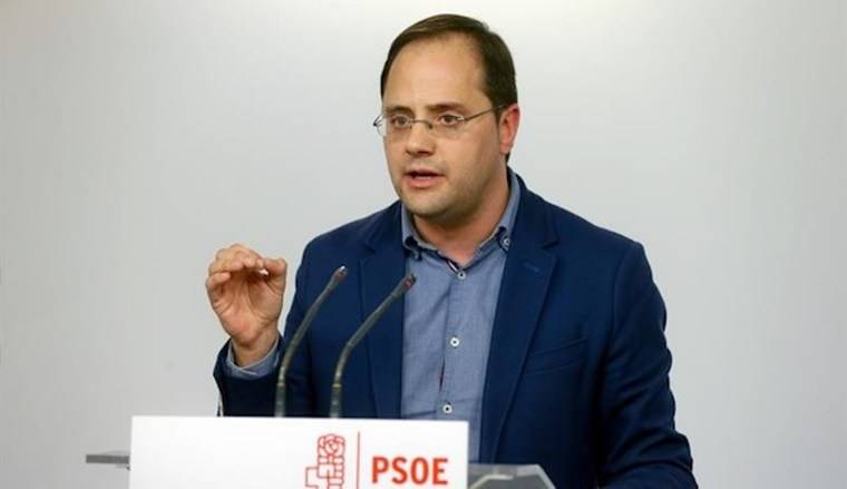 El secretario de Organización del PSOE, César Luena