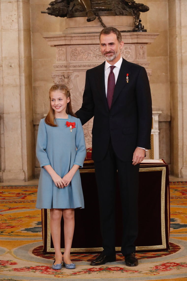 Su Majestad el Rey y Su Alteza Real la Princesa de Asturias
© Casa de S.M. el Rey