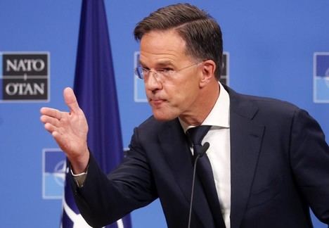 Mark Rutte al frente de la OTAN. (Foto: https://www.levante-emv.com/).