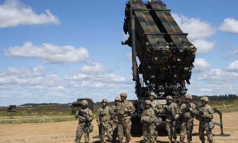 Sistema de misiles Patriot en unos ejercicios militares de la OTAN. (Foto: https://es.euronews.com/).